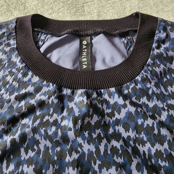Athleta Camo/Animal Print Sleeveless Top Size Large - Picture 4 of 8